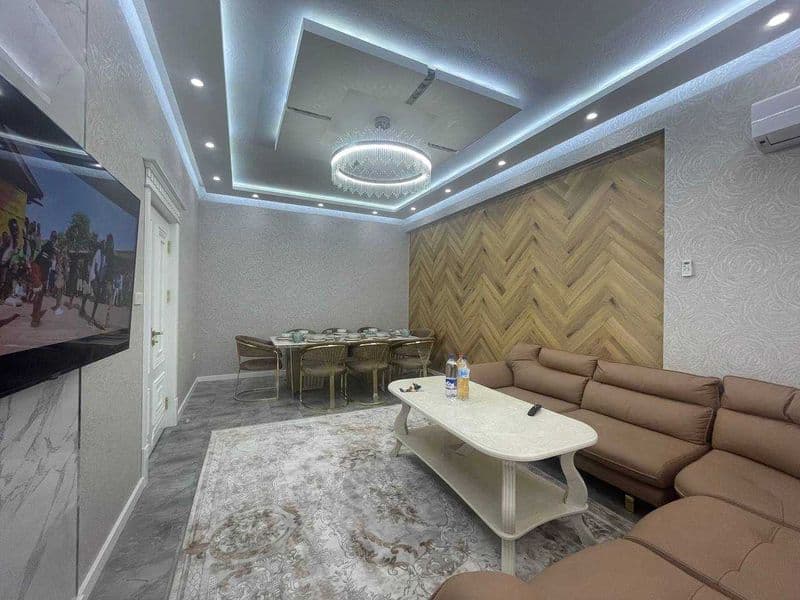 Tashkent City, Gardens, 8th floor, 3 bedrooms, 91 sq. m, 2 b
