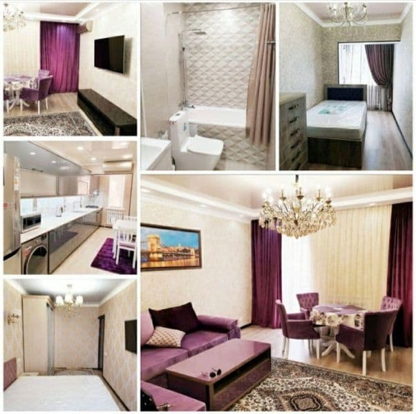 Сдается полностью укомплектованная 3х комнатная квартира, по