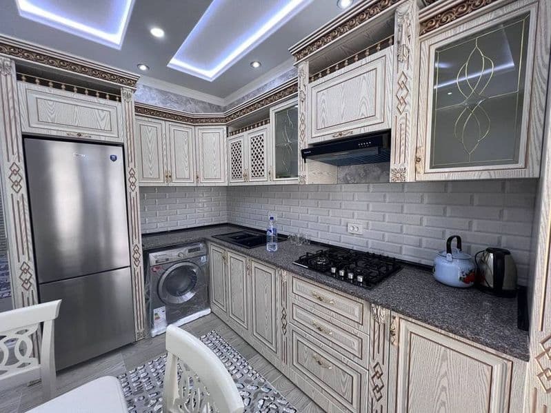 Аренда 3 хонали 120 квадрат метр люкс квартира. Сергели-7 ГР — фото 3