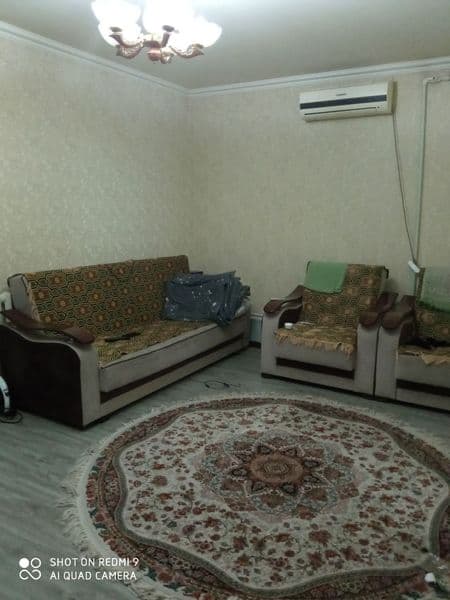 #Мукумий  #1комнатная<br />
1/5/5 кирпич<br />
С мебелью тех