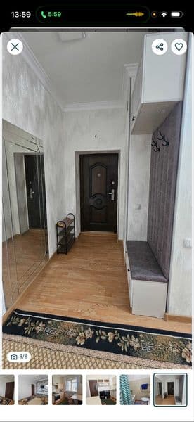 Квартира чистая с ремонтом мебель, техника новая сдаётся сем — фото 2