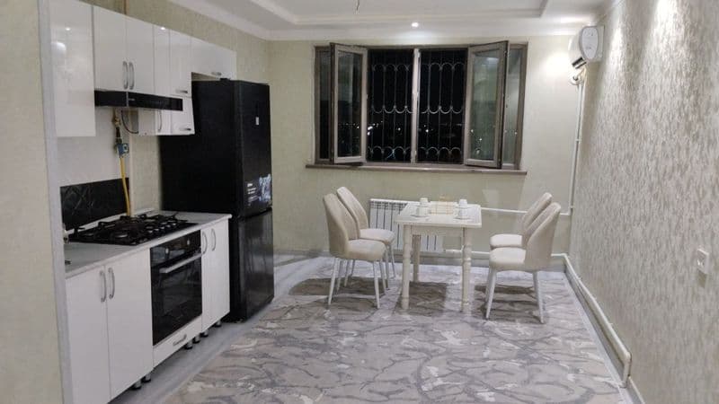 Аренда сергели массив строител новостройка 3хона 6чи этаж 9э