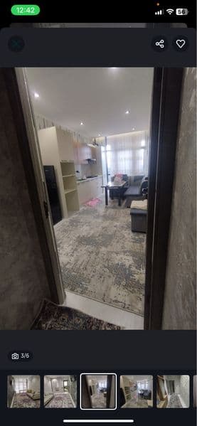 Срочно сдается 1в2/1/9 ком квартира Рисовый новостройка Гран — фото 4