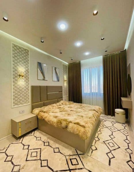 Ижара учун элит 2 хонали квартира<br />
<br />
Туман: Сергел