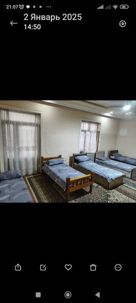 Ассалому Алейкум !! Ижарага жой берилади Без маклер Без хозя