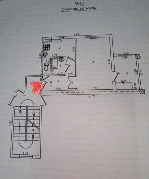 Sergeli 1 bozorchada 1 xonali uy arendaga beriladi uy 1 2 oy — фото 2