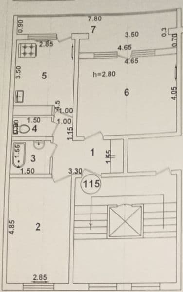 Chilonzor 24 kvartal vatan kinoteatri yonida 2 xona uy oilag — фото 5