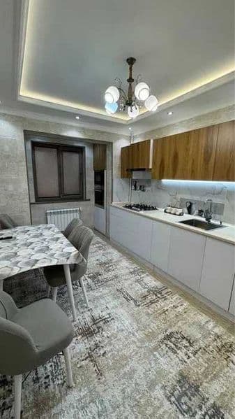 Сдаётся 2-комнатная квартира в современном доме, район Юнуса — фото 4