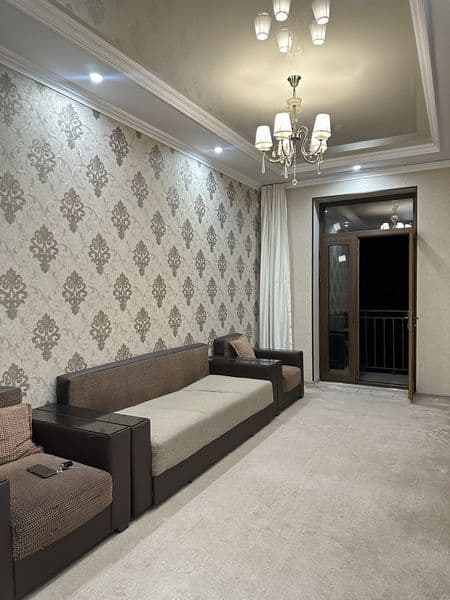 Квартира 3х комнатная в Яшнаободском районе.<br />
Военный г