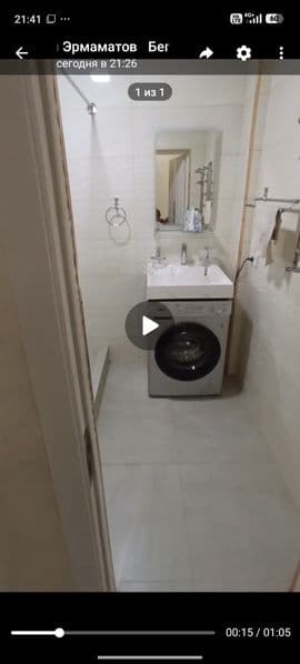 Arenda kvartira sergeli 2 bekat oldida 1 xonali 5 etajda ham — фото 2