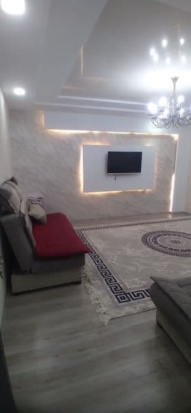 С ремонтом,с мебелью,с техникой.Комнаты раздельные.Для семьи