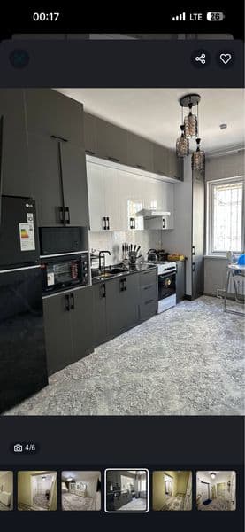 Сергели 4 мавзесида 3 хонали квартира оилага ижарага берилад — фото 2