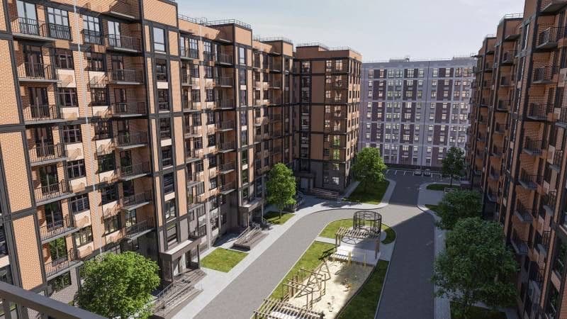 ЖК Ассалом Сохил<br />
Golden House<br />
3х комн<br />
5-эт