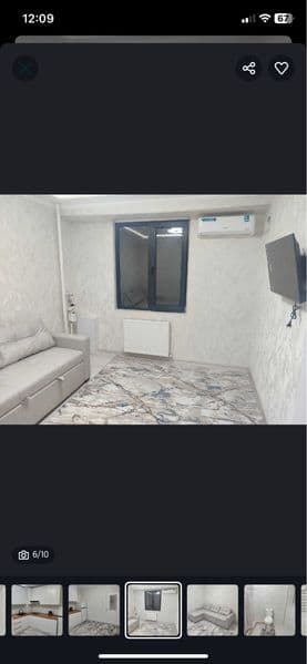 Яшнабод олмос махаллада арендага квартира<br />
1 хонали. 30 — фото 5