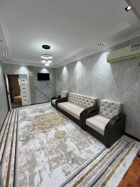 Аренда Юнусобод-19 <br />
2 комнатная квартира <br />
1 етаж