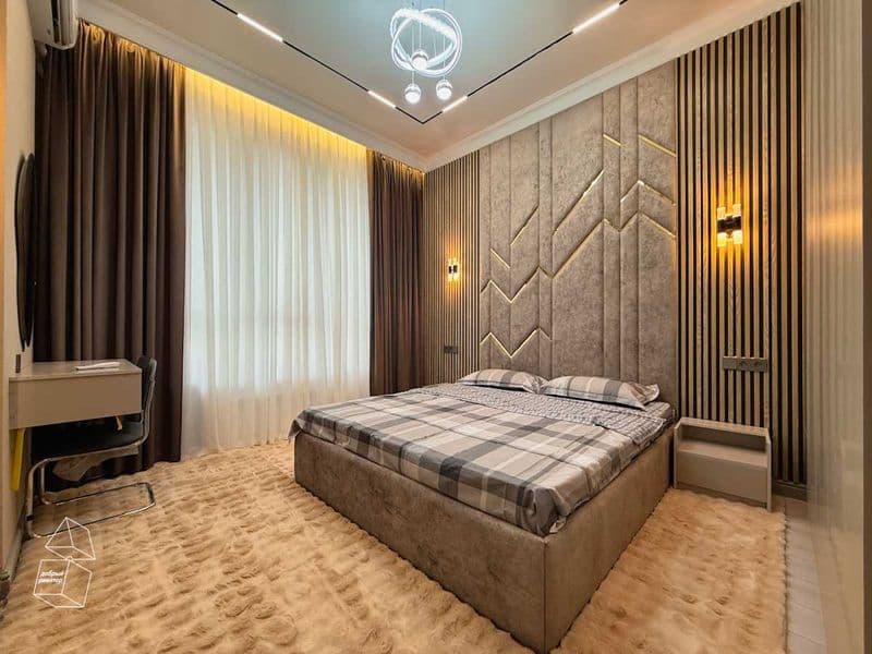 Уютная квартира с новым ремонтом в новом жилом комплексе гот