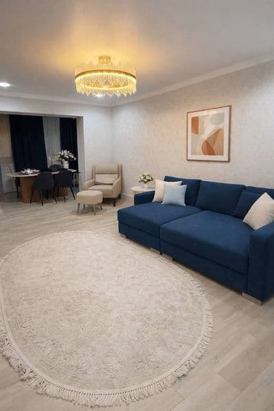 Сдается просторная 3-комнатная квартира с современным ремонт