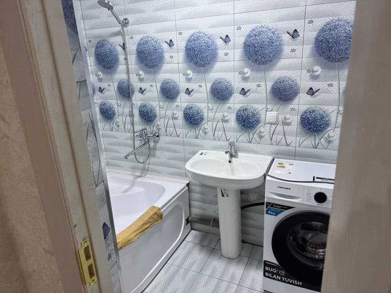 Сдаётся уютная 2-комнатная квартира рядом с метро Тинчлик. К — фото 4