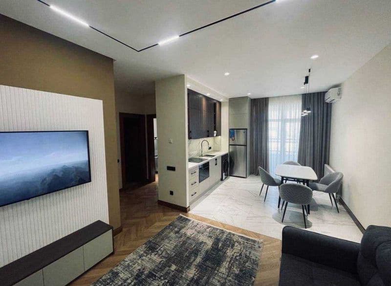 Сдается квартира.. в ЖК NRG Айбек <br />
Ориентир - Shox Med