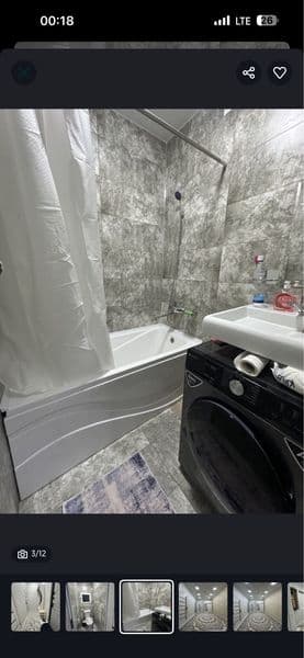 Сергели 4 мавзесида 3 хонали квартира оилага ижарага берилад — фото 5