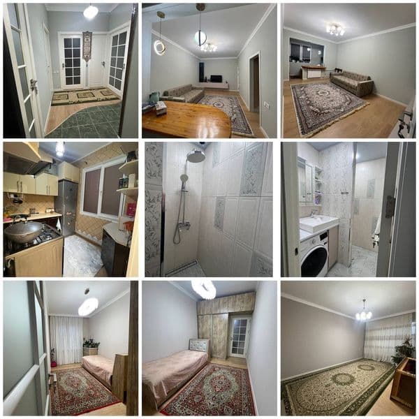 Яшнабод тумани Асалобод 1, 11 уй , 3 хона. Хамма мебель техн