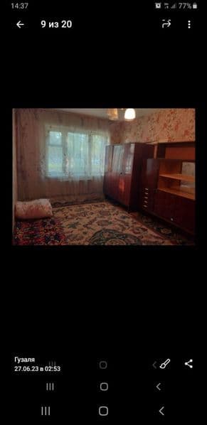 Сдам 1 комнатную квартиру  Чиланзар 4 квартал по линии Метро