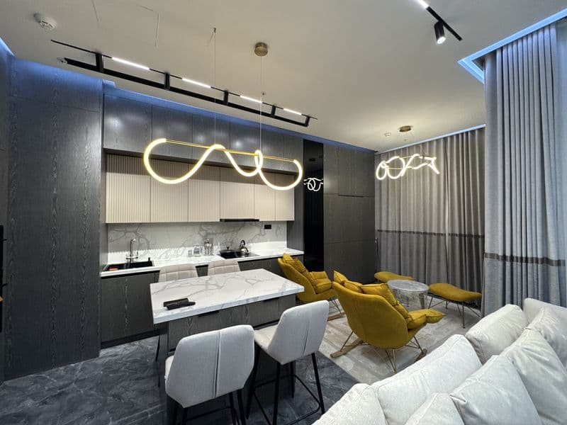 NestOne 34 этаж вид на парк Ташкент Сити <br />
Все есть меб