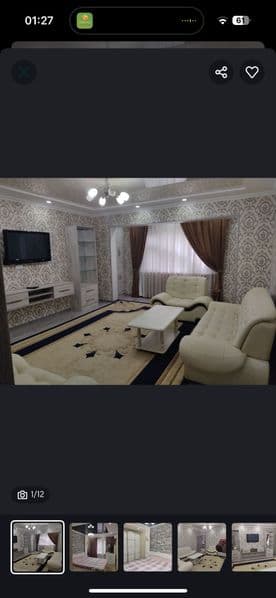 Квартира арендага берилади хамма шароит бор <br />
2 хона 70