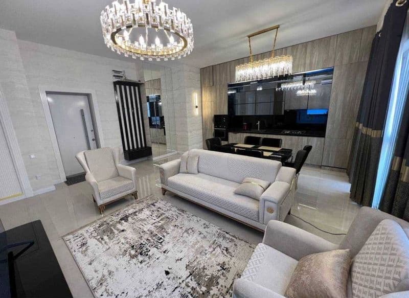 Квартира полностью обставлена мебелью и техникой звоните ест