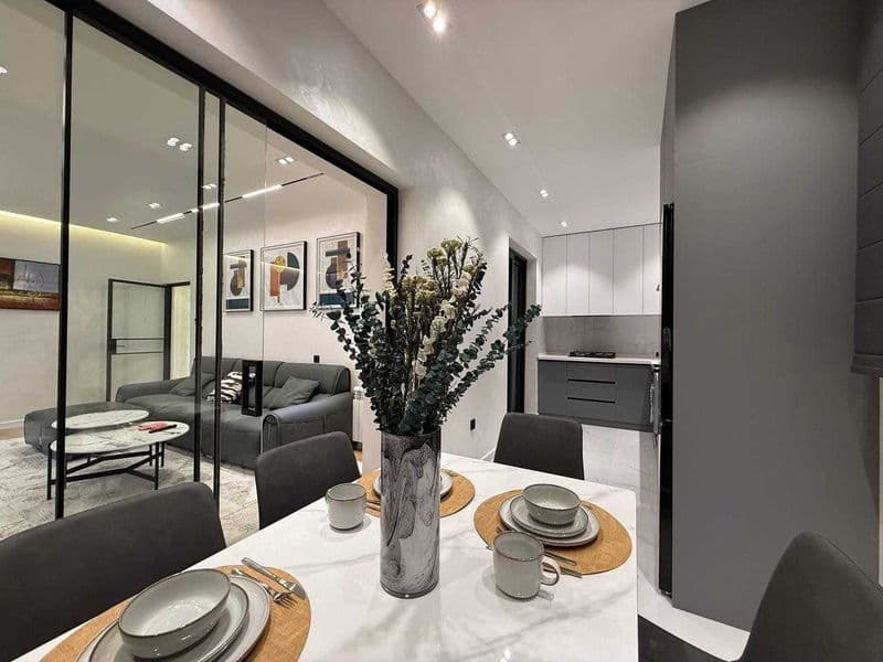 Жилой комплекс:  Nest One<br />
Комнат: 3<br />
Этаж: 2<br /