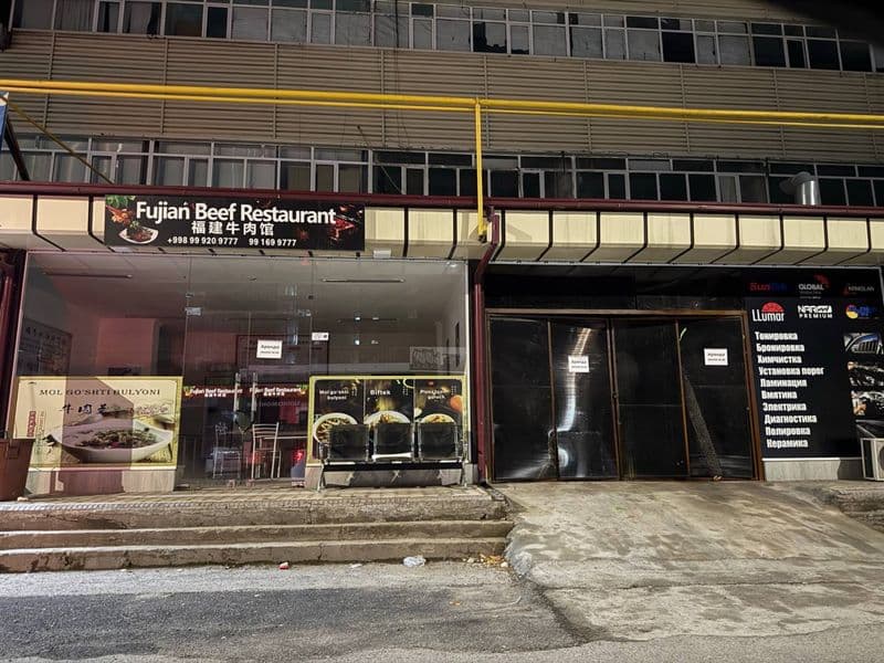 Yakkasaroy toyxona kochasida 55kv dan 2 ta