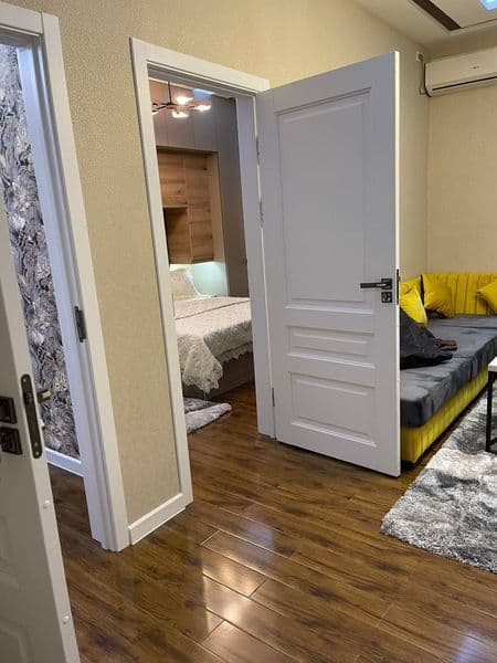 Сдаю сваю евро 3х комнатная квартира на Ойбек, бон кафе, воз — фото 4