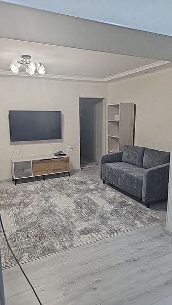 Аренда по улице мукими.  Двух комнатная.  Балкон 2*6.  Есть  — фото 4