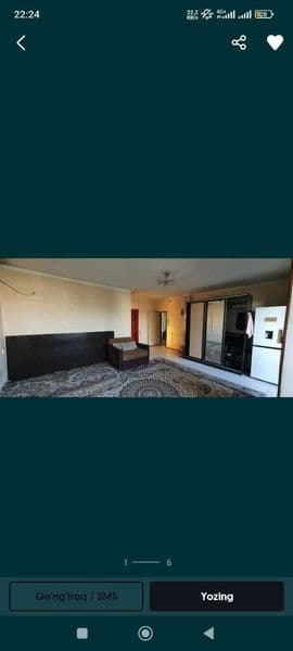 Kvartiraga ijara nova metro <br />
2xona maschiq orqasi<br /