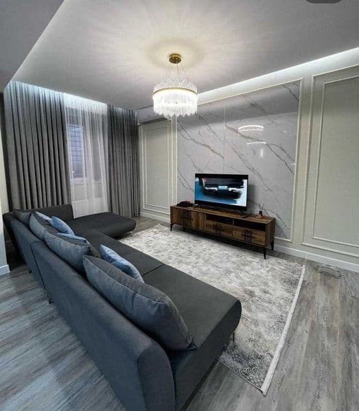 Сдаётся Квартира  Новостройка <br />
#Ориентир -Метро Ойбек<