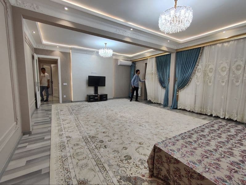 Сдаётся 5х комнатная евро квартира в Сергели-8. Сзади жиз-би — фото 5