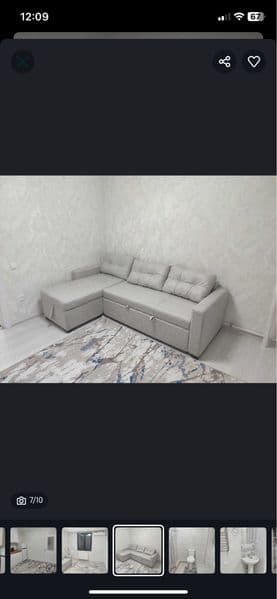 Яшнабод олмос махаллада арендага квартира<br />
1 хонали. 30 — фото 4