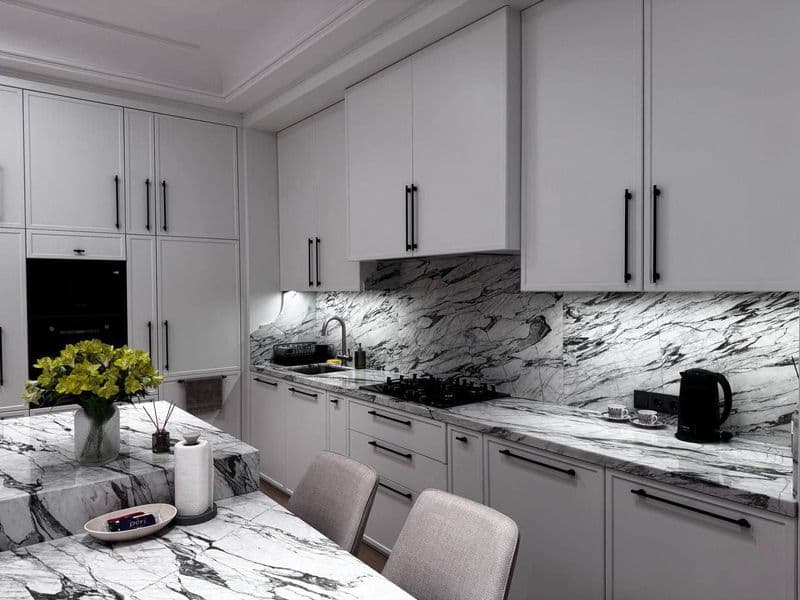 Аренда 2х комнтная квартира <br />
Площадь 77м2<br />
2/19/2 — фото 5