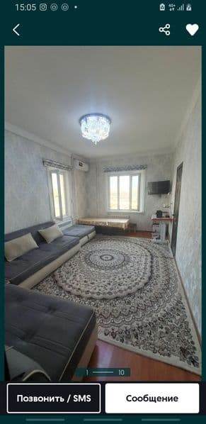 Срочно сдается квартира 2 комнатная переделаная в 3.<br />
В