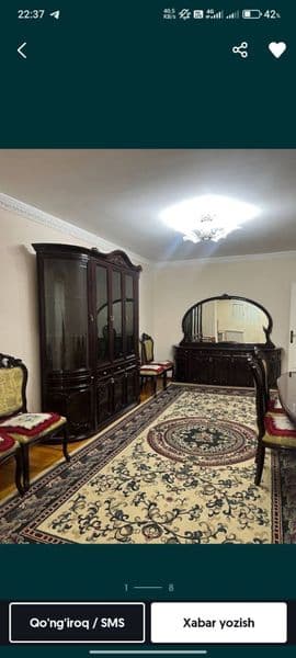 Без маклер Шерикликка срочна 1 киши керак 120$ дан одам боши