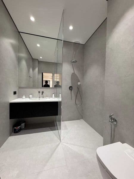 [2ША: 007]<br />
<br />
2 комнаты • 90 м² • 8/8 этаж<br />
< — фото 4