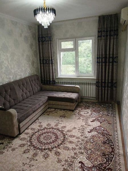 сдам однокомнатную квартиру на массиве карасу -2. с обстанов