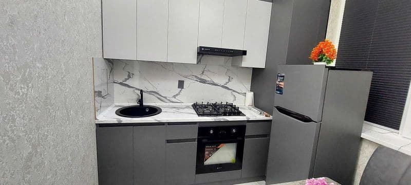 Ц 5 алайский базар <br />
<br />
1 комнатная с ремонтом мебе — фото 5