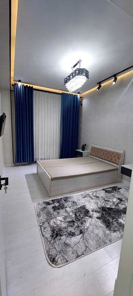 Ц 5 алайский базар <br />
<br />
1 комнатная с ремонтом мебе — фото 2